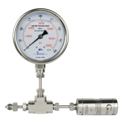 Sanitary High Pressure Gauge 60,000 psi